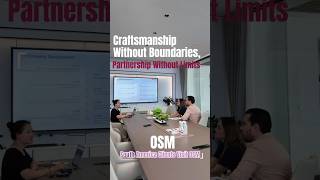 Craftsmanship Without Boundaries, Partnership Without Limits