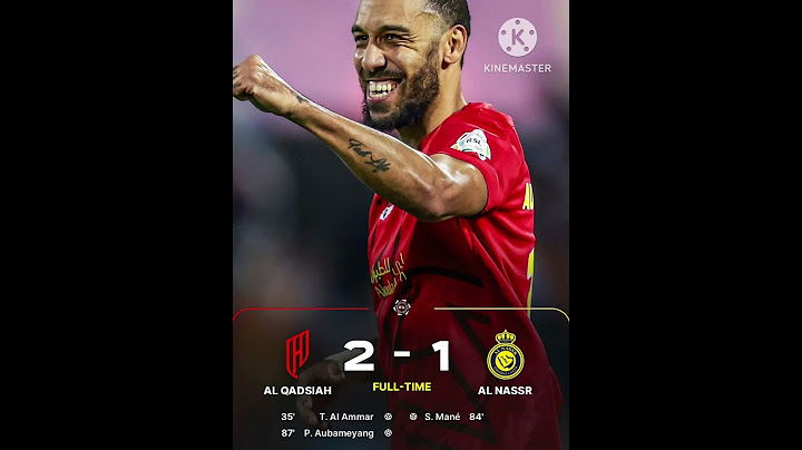 Al qadsiah 2-1 Al nassr