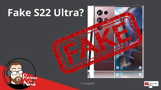 I bought a fake s22 Ultra