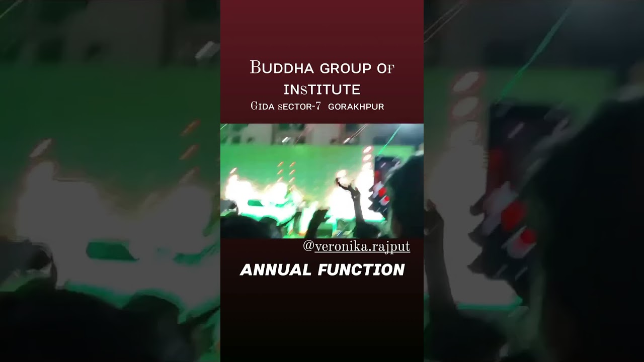 Buddha institute of Technology gorakhpur Horizon 2k23 Bit, bdc,bpc,bip,bpmc,masti in Annual function