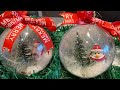 Poundland DIY Christmas Baubles