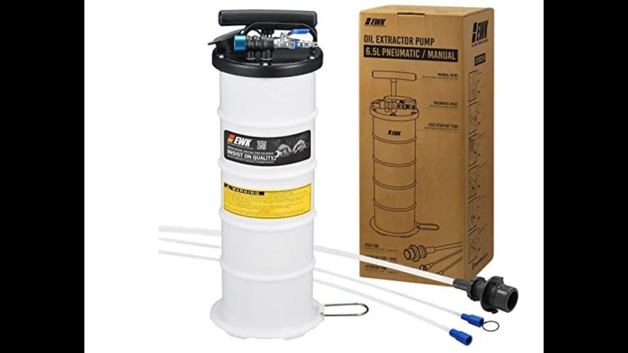 How Do You Change Your Oil? EWK Fluid Extractor Mower Maintenance