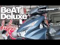 Honda Beat Deluxe Keyless, Tipe Tertinggi Warna Matte Blue