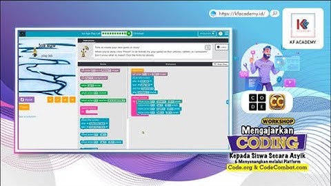 Mengajarkan Skill Coding Siswa yang Asyik & Menyenangkan melalui platform Code.org & CodeCombat.com