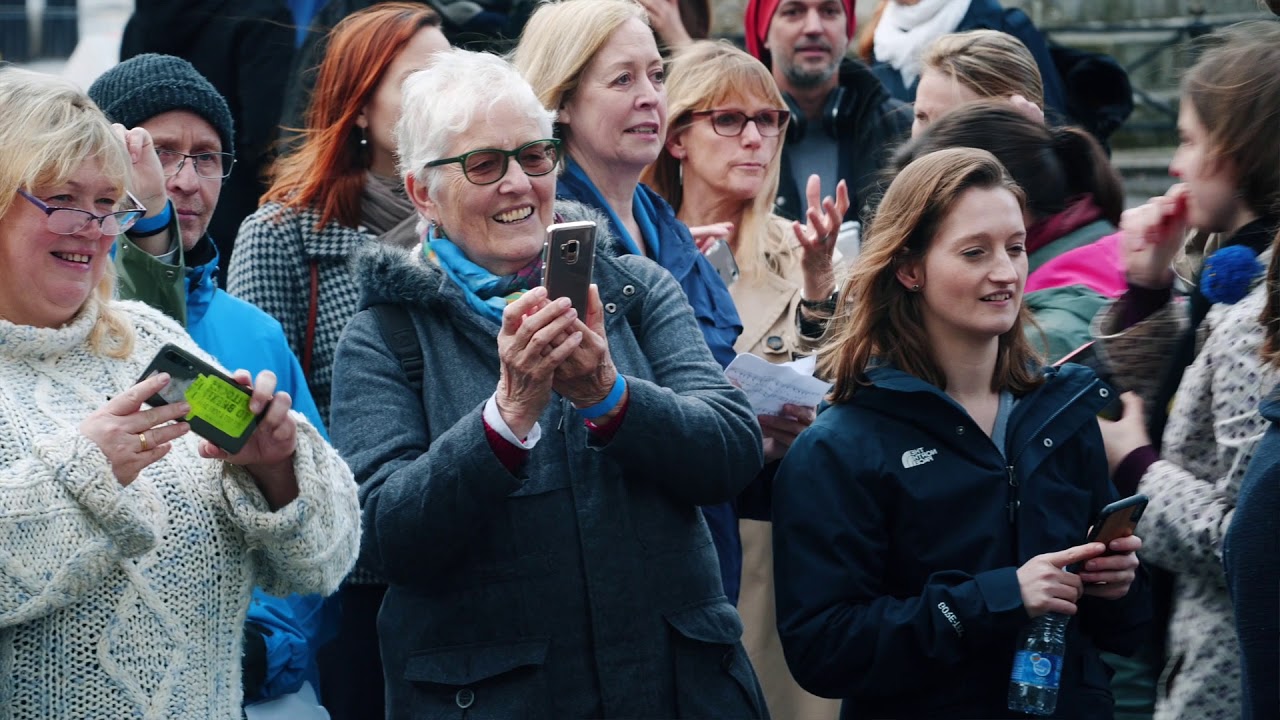 Ode to joy #flashmob in Westminster