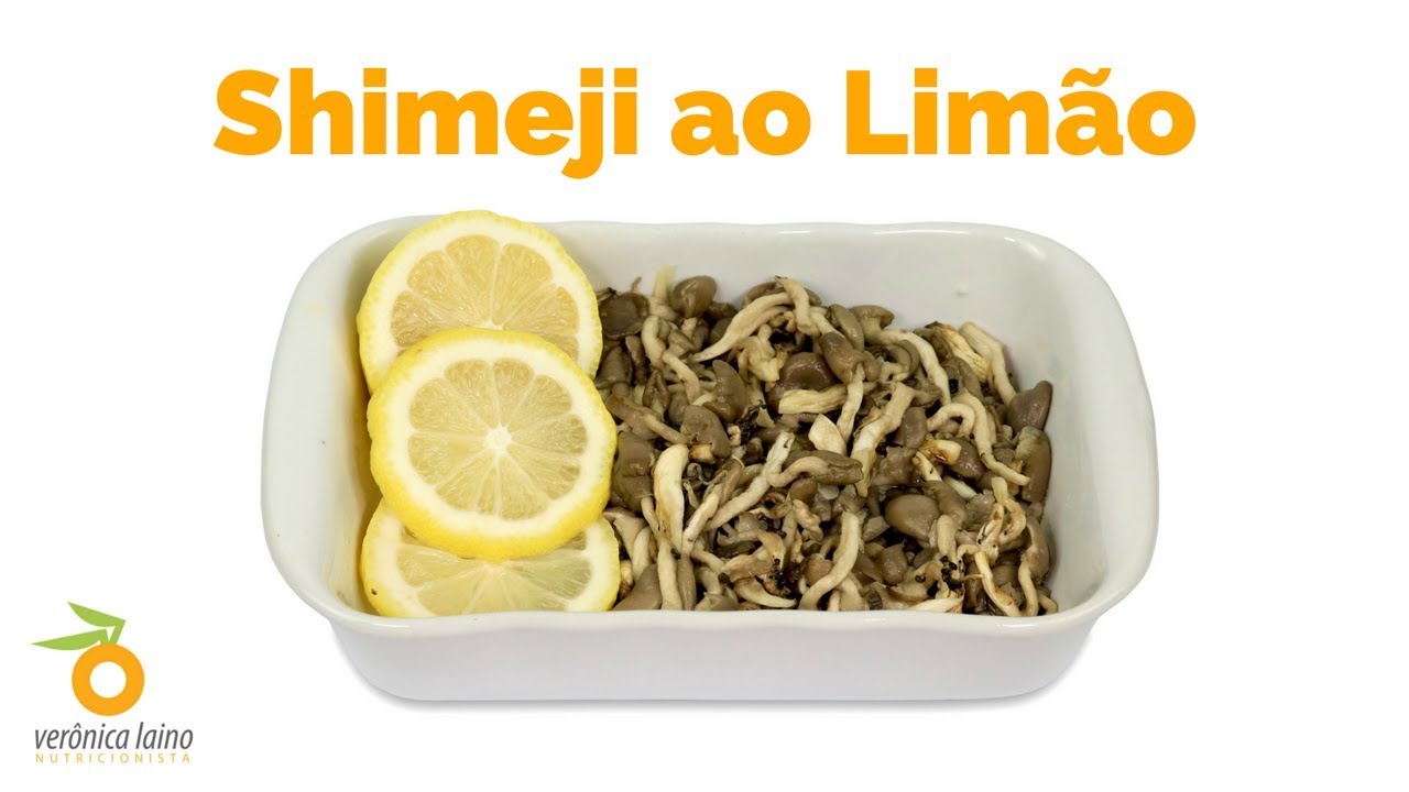 Receita Low Carb Shimeji ao Limão (sem shoyu) YouTube