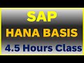 SAP HANA BASIS  Tutorial: Step-by-Step Guide