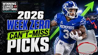 Week Zero College Football Chaos: 8 Picks, 3 Live Dogs?