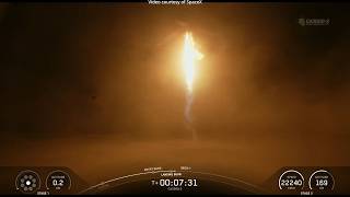 CAS500-2 launch and Falcon 9 first stage landing