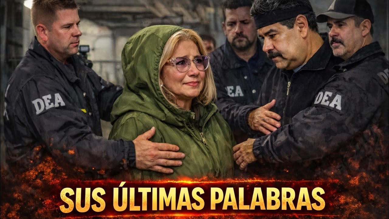 👉FILTRAN LA DESPEDIDA ENTRE MADURO Y CILIA FLORES, TRAS SU CAPTURA Y LLEGADA A EEUU