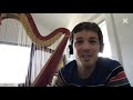 Capture de la vidéo Emmanuel Ceysson's Masterclass For Sibelius Academy Harp Class On 6 April 2021.