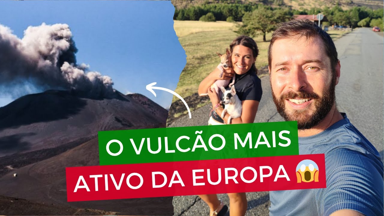 Subimos o vulcão mais perigoso da Europa (Monte Etna)