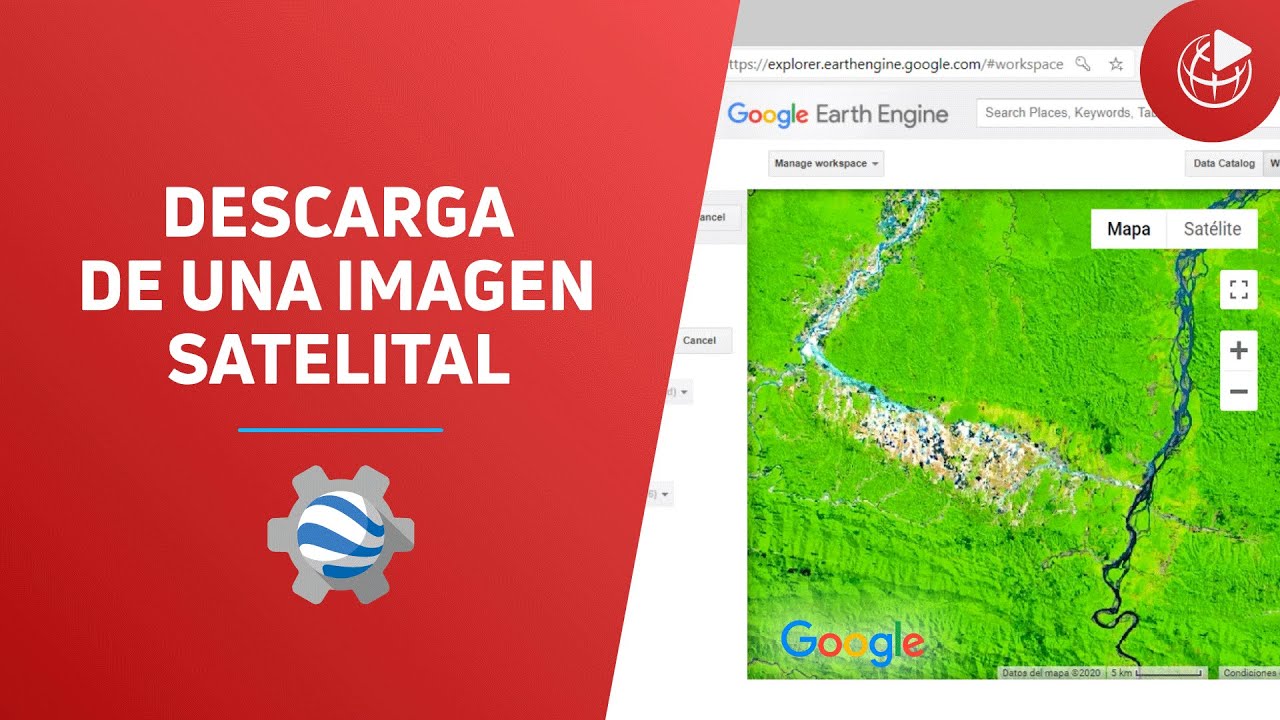 Descarga de una imagen Satelital con Google Earth Engine - YouTube