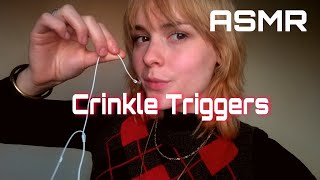 ASMR Crinkle Sounds ~ finding the best crinkles