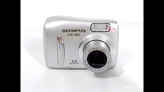 OLYMPUS CAMEDIA FE-110 Digital Camera - YouTube