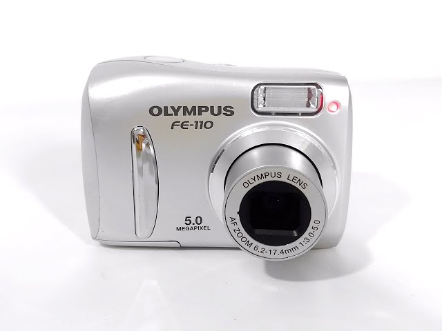 美品！ 動作品 平成レトロ CCD OLYMPUS CAMEDIA FE-110 OLYMPUS CAMEDIA FE-110 Digital Camera - YouTube