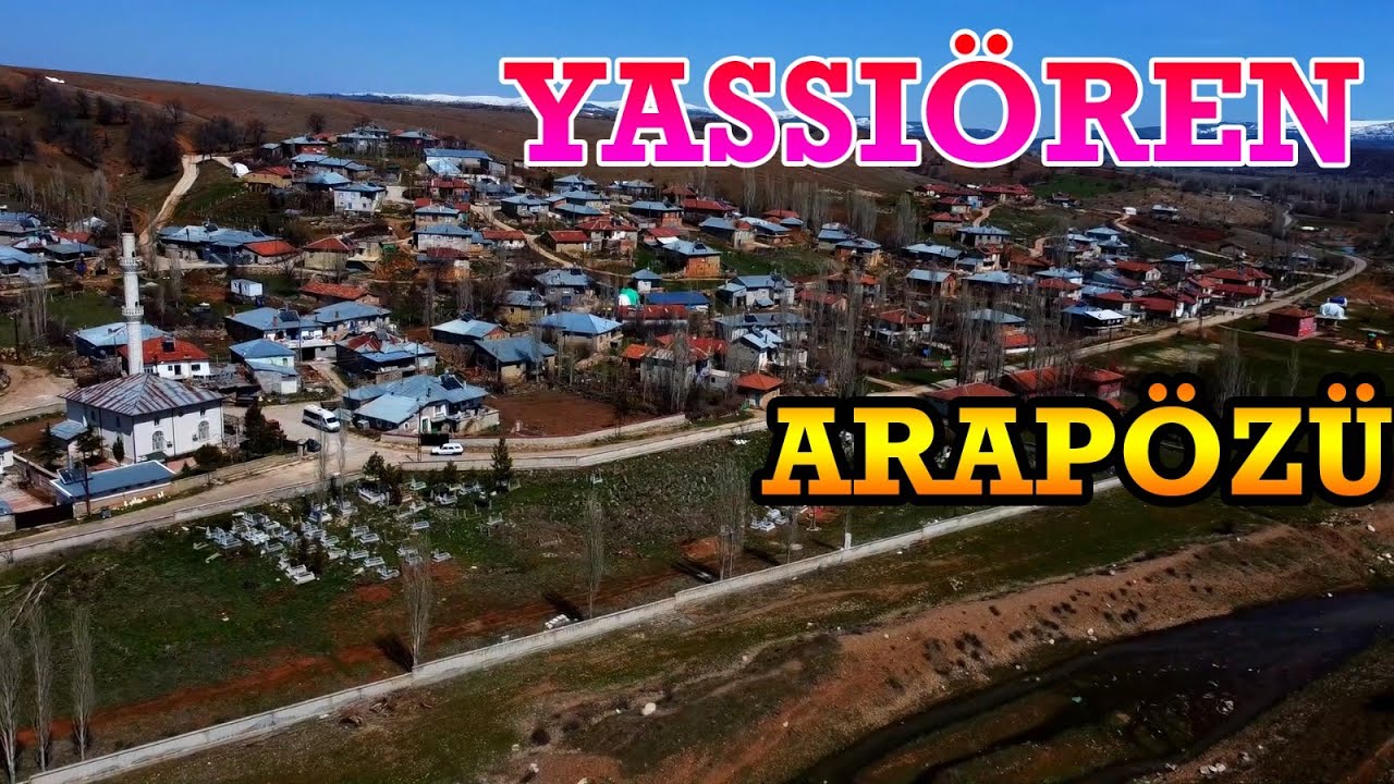 Yassıören ( Arapözü) Mahallesi dron çekimleri | Djı mini 2 çekimi ( Konya Derbent)