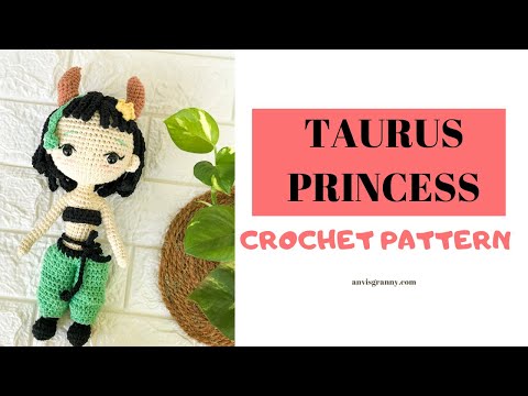 Taurus Zodiac crochet amigurumi doll pattern review