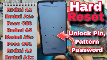Redmi A1/A1+/A2/A2+/Poco C50/C51 Hard Reset – All Same System? Full Hard Reset Method Explained! 