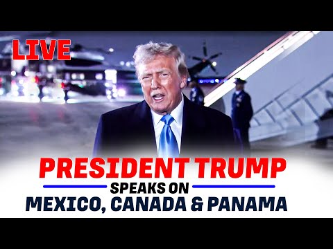 LIVE: US President Trump speaks on tariffs |Canada |Mexico |Panama |China |Russia |Elon Musk