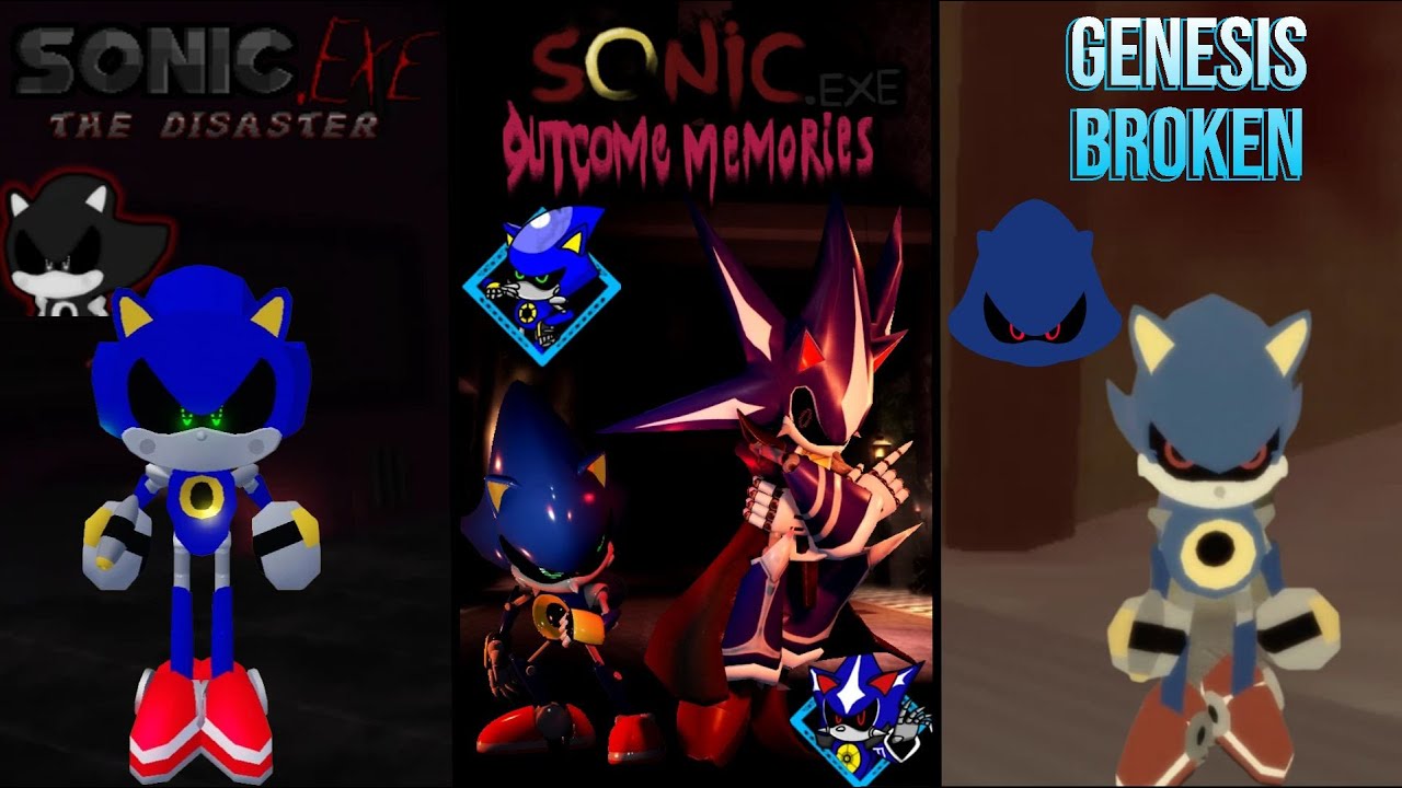 Comparando o Metal Sonic em três jogos diferentes + Bônus