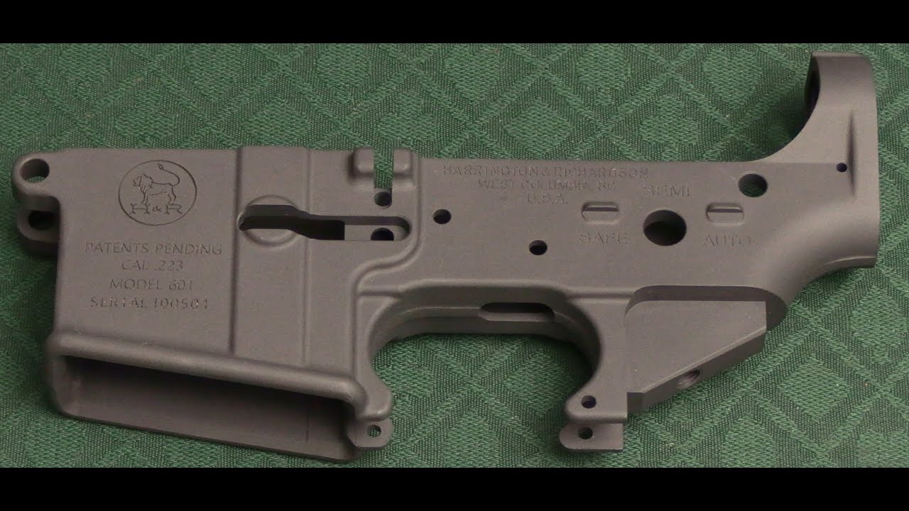 Нижняя часть ствольной коробки ретро-версии Colt 601