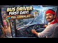 Bus Driver First Day Gameplay 🚌 | Raju Simulator Story