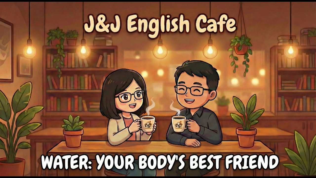 【J&J English Cafe】Ep.3: Water: Your Body’s Best Friend