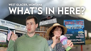 Glacier National Park's Quirkiest Roadside Stops (Travel VLOG)