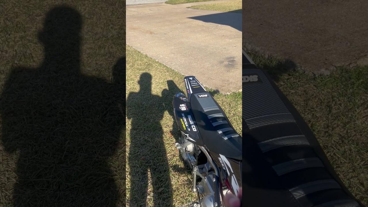 New 88cc big bore kit with a new d3 exhaust 🥱