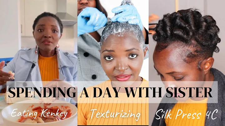 Texturising 4C, Curly Silk Press , Spend a day wit...
