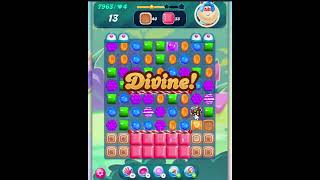 Candy Crush Saga Level 7963 | No Boosters screenshot 4