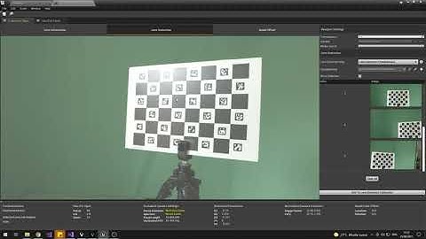 UE 4.27 lens calibration and distortion with Vanishing Point Viper and Vector