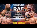 RAF 05 🔥 Tsarukyan vs Palmer | Colby vs Rockhold | Bo Nickal vs Yoel | DATE TIMING WHERE TO WATCH 