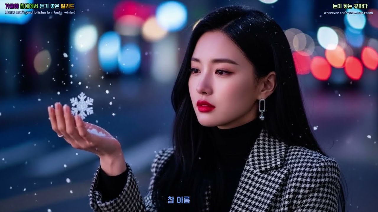 Корейские эмоциональные баллады для зимних ночей — везде, где может выпасть снег (w071)