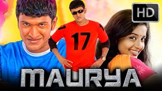 Maurya (मौर्या) Kannada Action Hindi Dubbed Movie | Puneet Rajkumar, Meera Jasmine