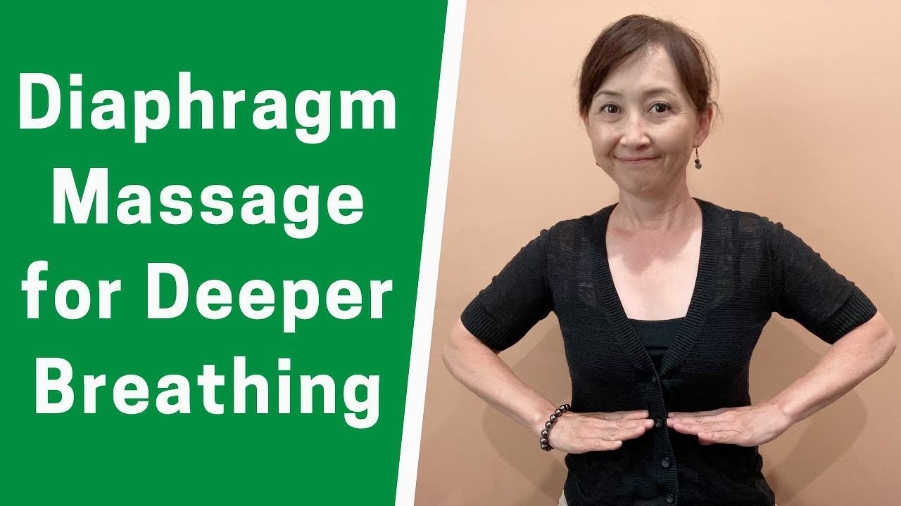 Diaphragm Massage for Deeper Breathing YouTube