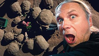 BURIED ALIVE BY GIANT TORTOISES!!! DAY 5 | BRIAN BARCZYK