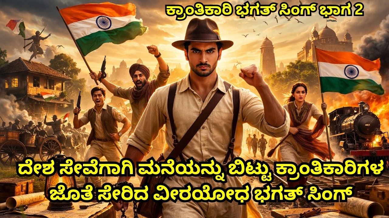 ಕ್ರಾಂತಿಕಾರಿ ಭಗತ್ ಸಿಂಗ್ ಭಾಗ 2 | ಜಲಿಯನ್ ವಾಲಾಬಾಗ್ ರಕ್ತವನ್ನು ಮನೆಗೆ ತಂದ ವೀರಯೋಧ Bhagat Singh Story Kannada