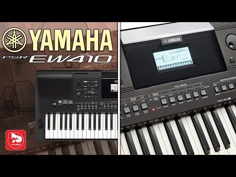 YAMAHA PSR-EW410 Лучший домашний синтезатор на 6 октав