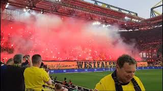 Borussia Dortmund 50 Jahre Westfalenstadion I Choreo & PYRO I Bundesliga VfB Stuttgart 6. April 2024