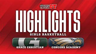 Game Highlights: Grace Christian vs. Concord Academy (NCISAA 3A Girls State Championship)