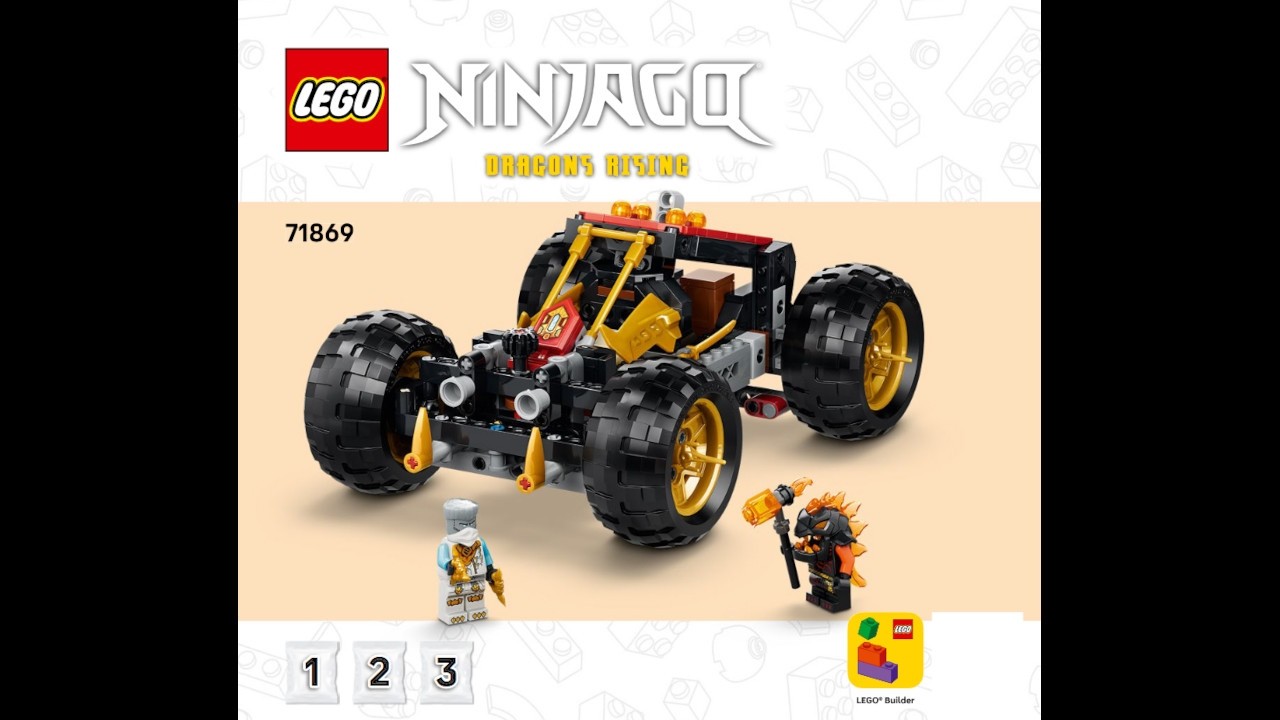 LEGO 71869 Instructions | NINJAGO | Land Bounty | Book 1 | Dragons