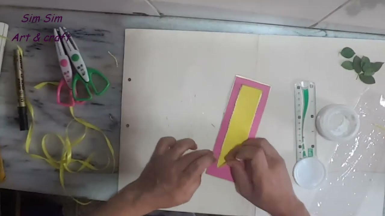How I Make My Bookmark Tassels- Quick Tutorial 