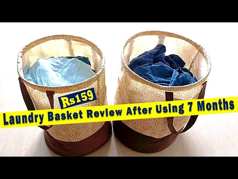 Laundry Bag | Laundry Basket review after using 7 months | Long term use review 