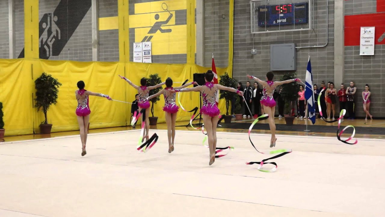 Trillium Rhythmic 2015 - Junior Group - 5 Ribbon - National Junior Group
