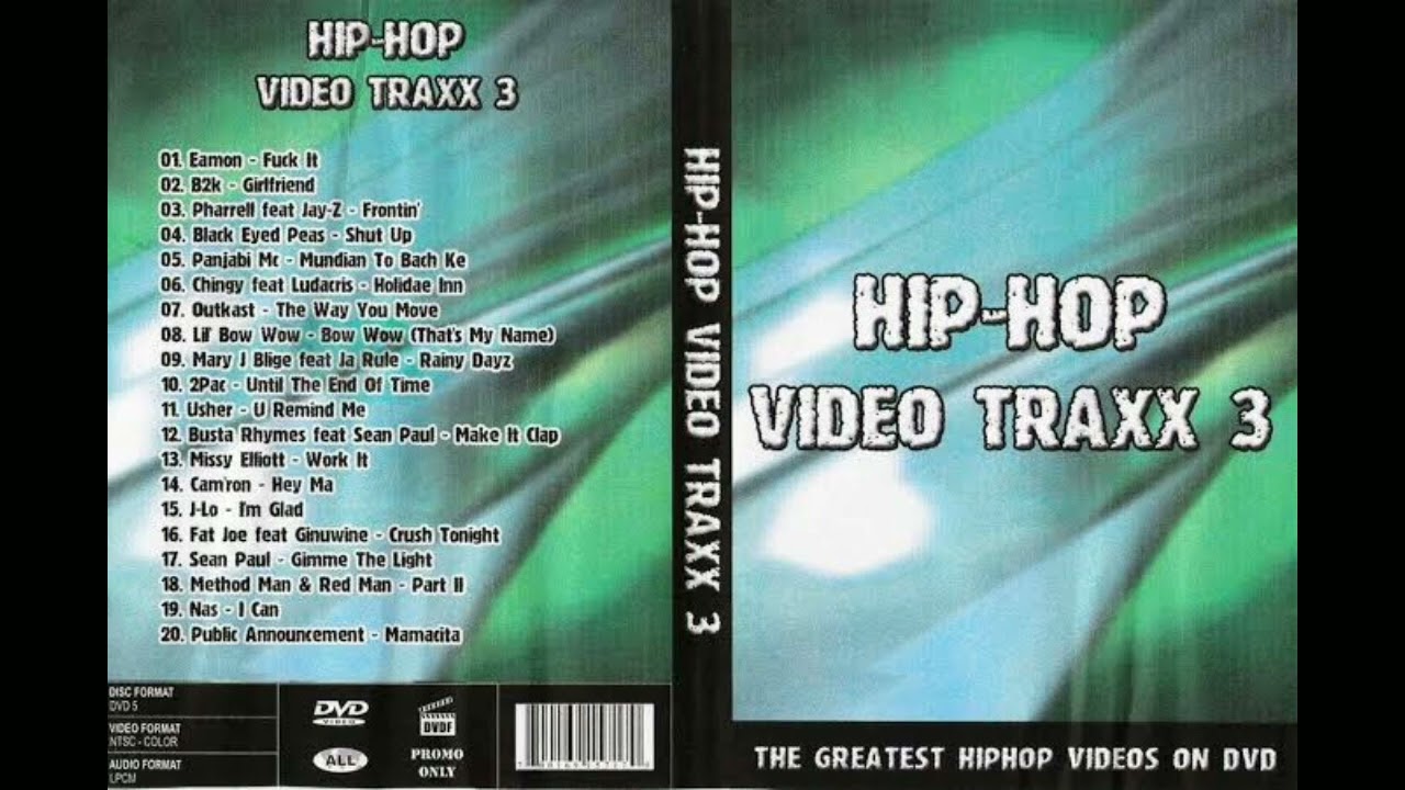 HIP HOP DAS ANTIGAS (CD HIP HOP VIDEO TRAXX 3) MELHOR COLEÇÃO DE