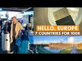 Manila to europe travel vlog  7 countries for 100k