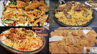 BAKRA EID SPECIAL Recipes, Lamb Chops Recipe, Degi Beef Pulao, Beef Biryani Recipe,  Biryani Masala