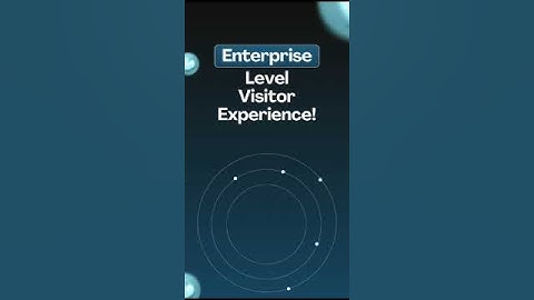 🚀 Enterprise-Level Visitor Experience!